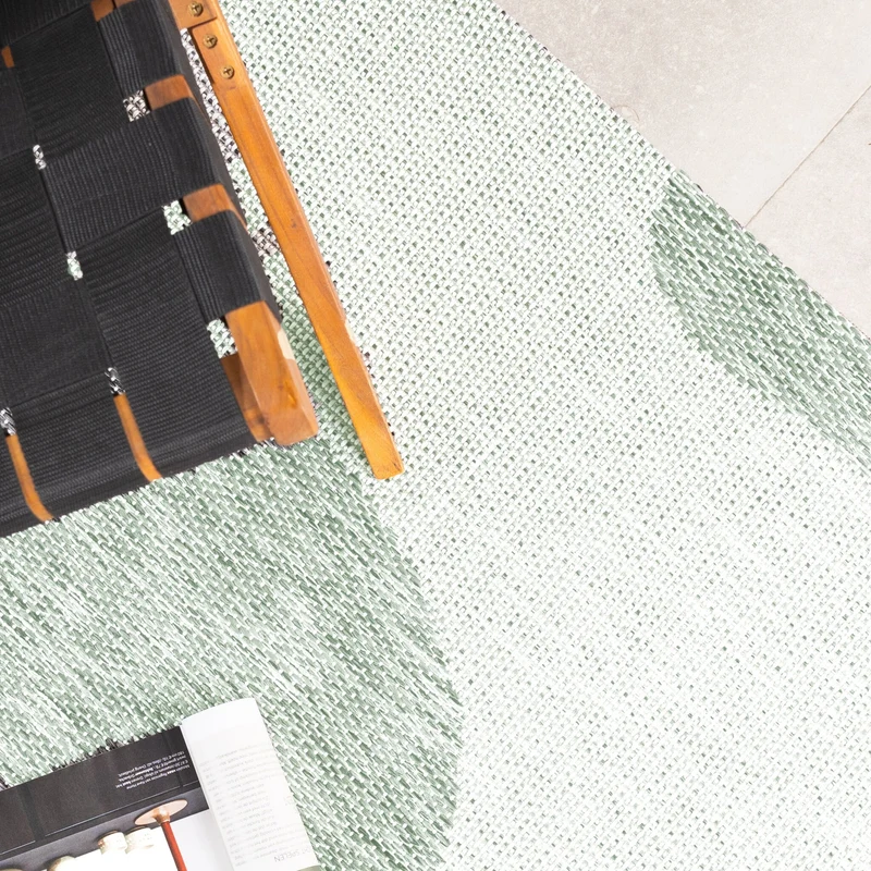 In- & Outdoor Teppich - Summer Swirl Grün