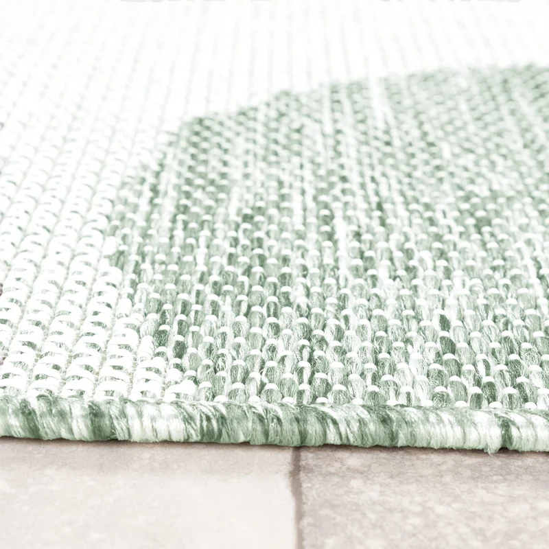 In- & Outdoor Teppich - Summer Swirl Grün