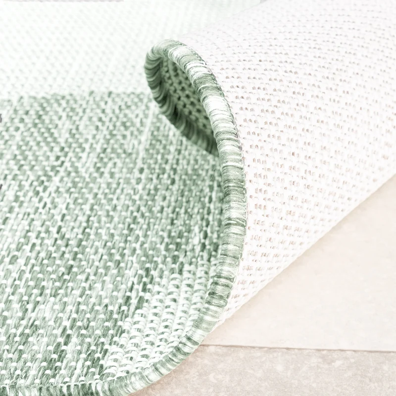 In- & Outdoor Teppich - Summer Swirl Grün