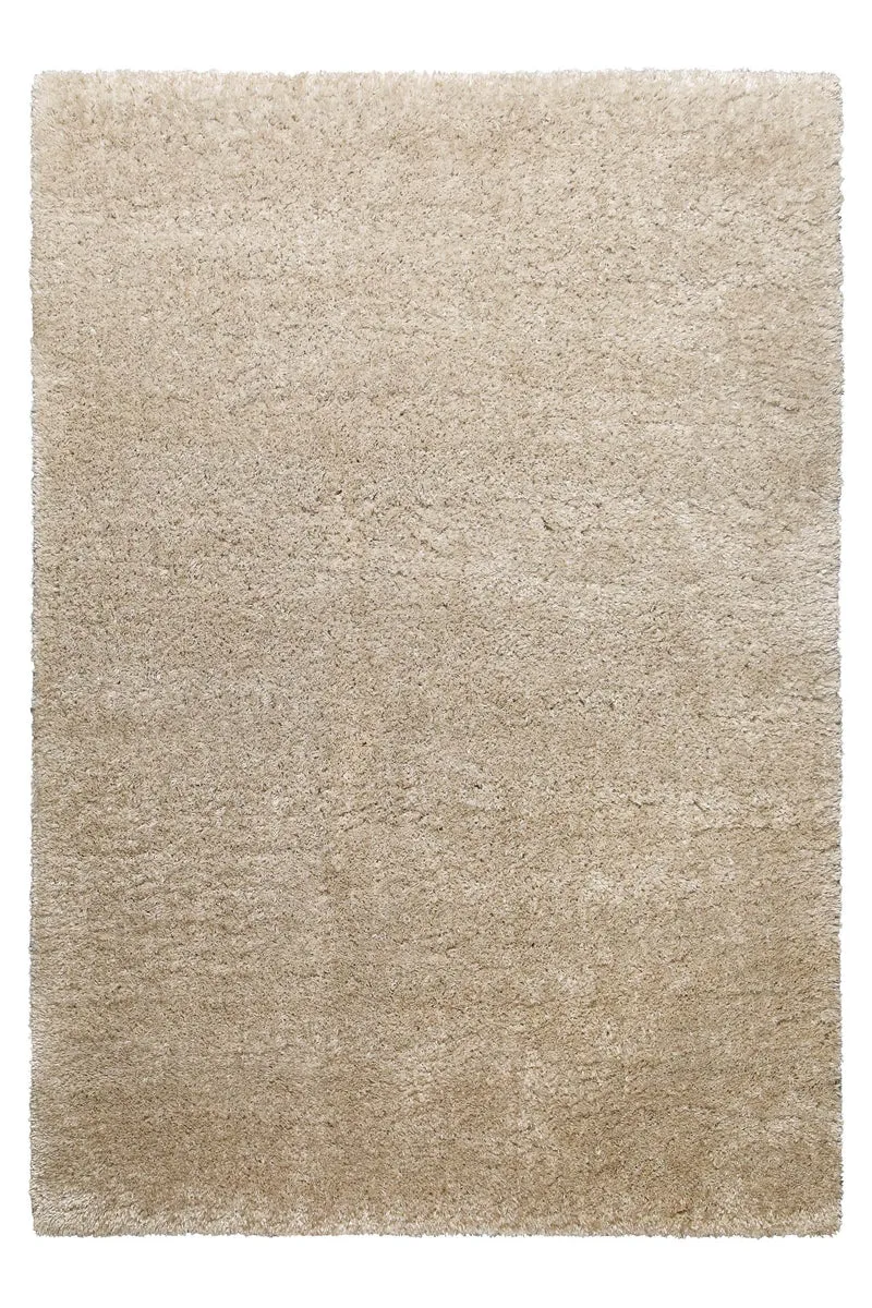 Teppich Beige Hochflor sehr kuschelig & flauschig "Parma" Homie Living