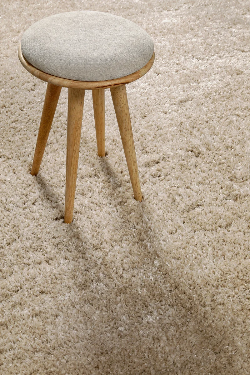 Teppich Beige Hochflor sehr kuschelig & flauschig "Parma" Homie Living