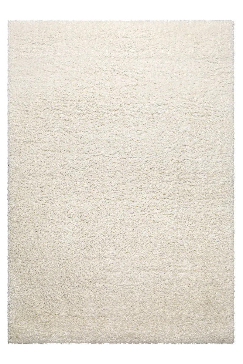 Teppich Creme Weiß Hochflor sehr kuschelig & flauschig "Parma" Homie Living