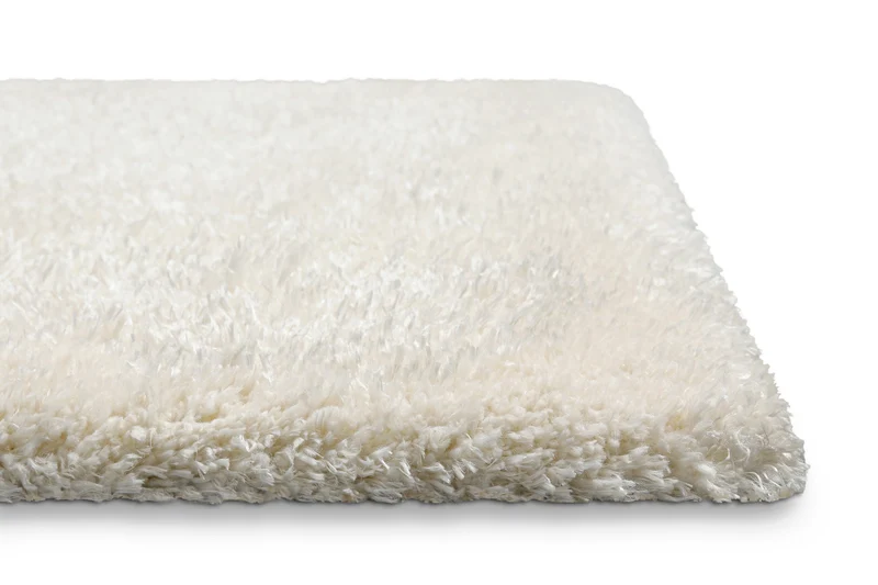 Teppich Creme Weiß Hochflor sehr kuschelig & flauschig "Parma" Homie Living