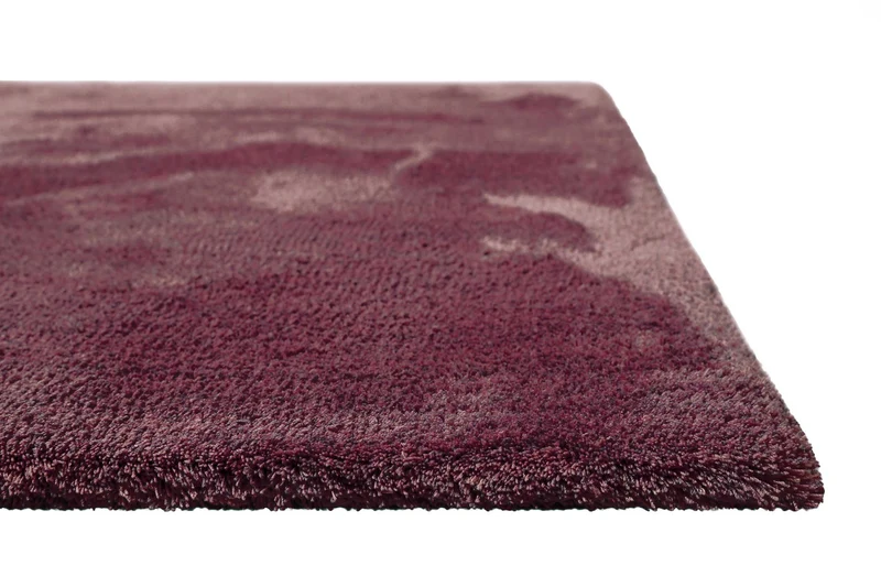 Teppich Bordeaux Hochflor "Sienna" Homie Living
