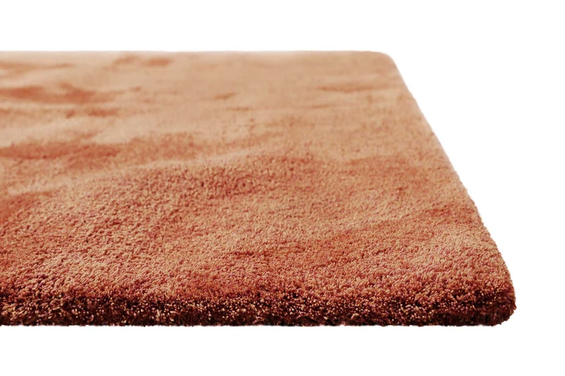 Teppich Orange Hochflor "Sienna" Homie Living