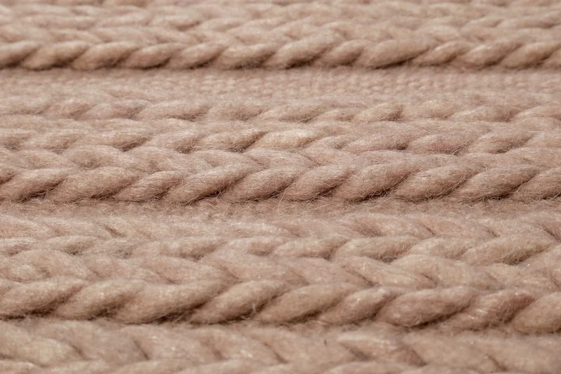 Esprit Kelim Teppich Rosa aus Wolle "Aurelia"