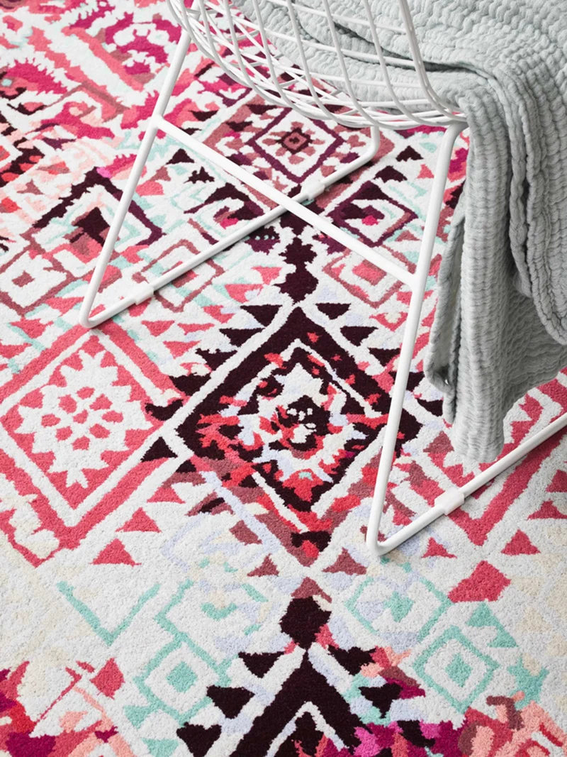 Teppich Bunt aus Wolle "Love Vintage" Accessorize