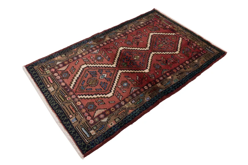 Perserteppich - Nomadic - 80 x 130 cm - rot