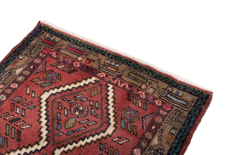 Perserteppich - Nomadic - 80 x 130 cm - rot