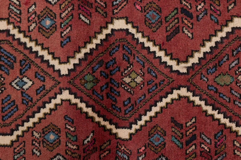 Perserteppich - Nomadic - 80 x 130 cm - rot