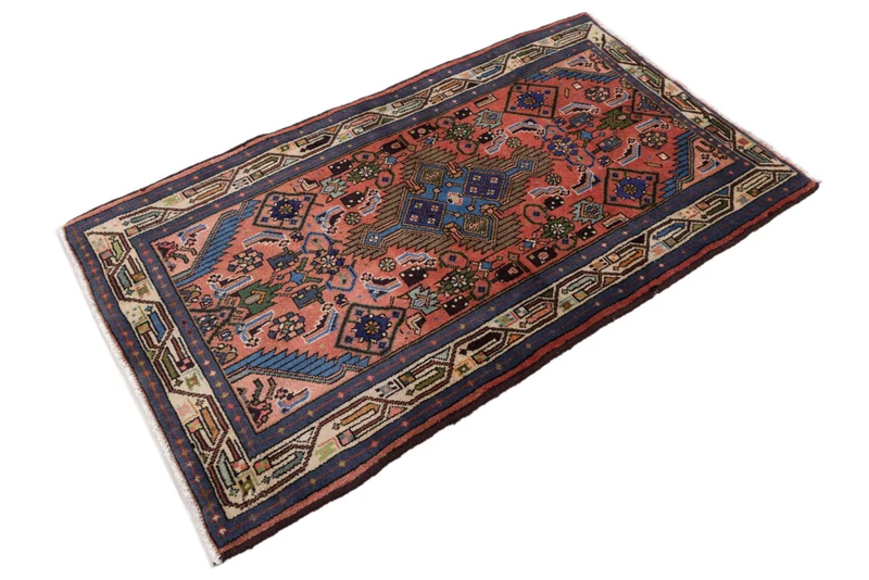 Perserteppich - Classic - 80 x 138 cm - hellrot