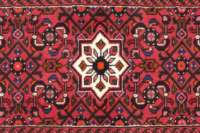 Hosseinabad · Handgeknüpft – Rot, 196x69 cm