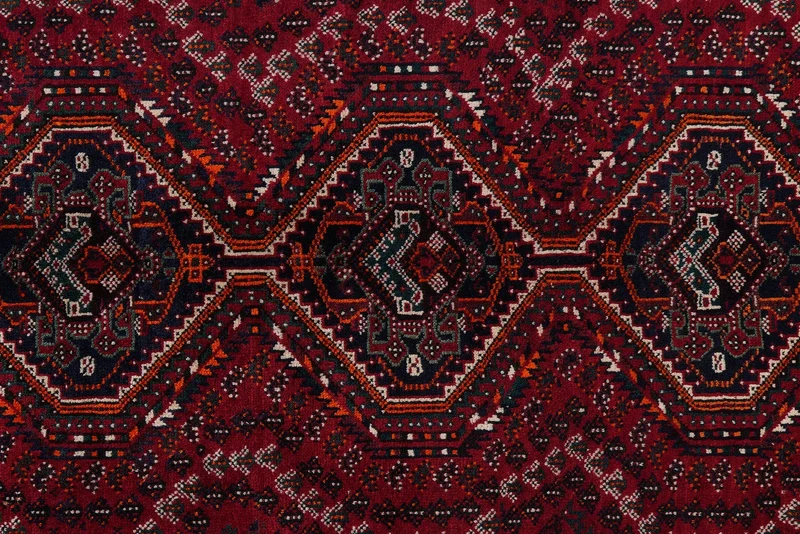 Gashgai · Handgeknüpft – Rot, 203x164 cm