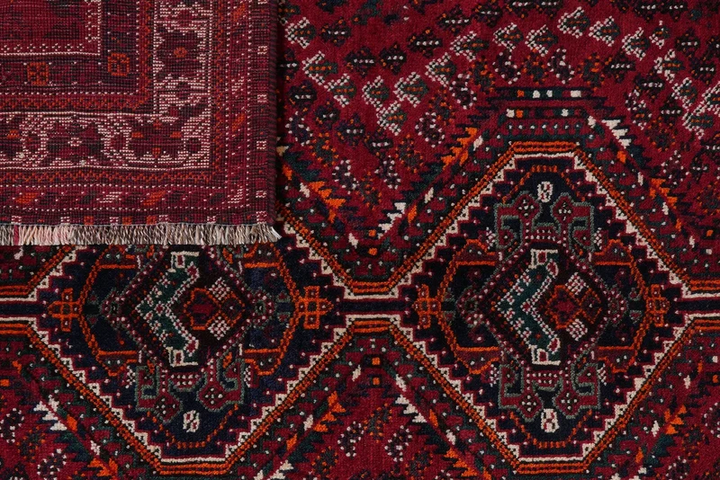 Gashgai · Handgeknüpft – Rot, 203x164 cm