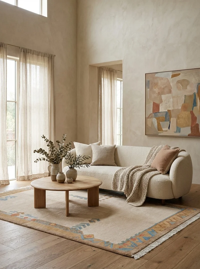 Nepal · Handgeknüpft – Beige, 188x122 cm