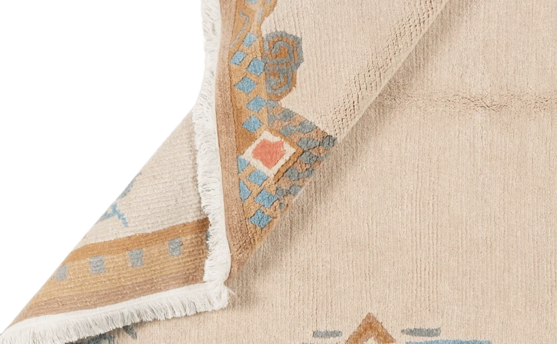 Nepal · Handgeknüpft – Beige, 188x122 cm