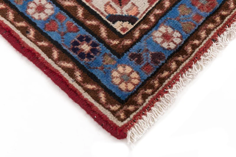 Perserteppich - Nomadic - 100 x 150 cm - dunkelrot