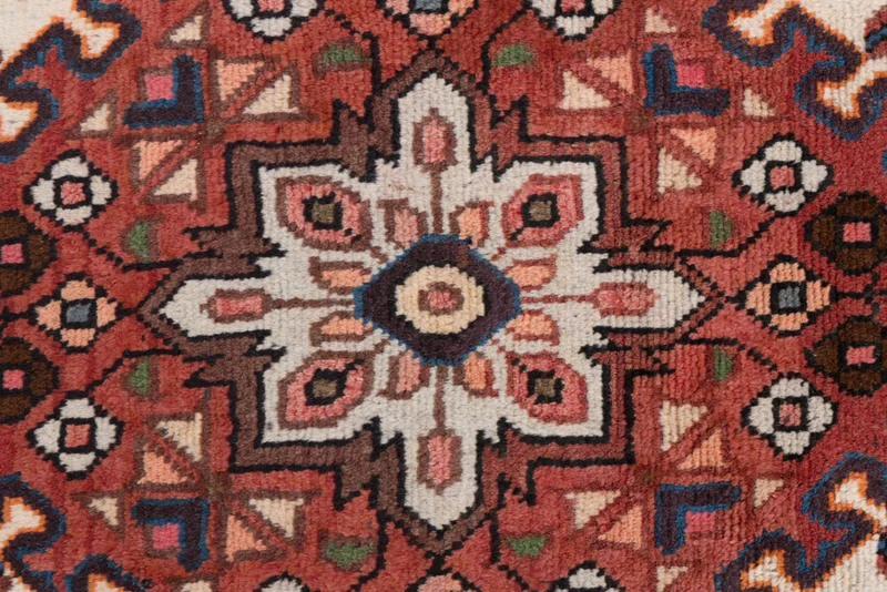 Perserteppich - Nomadic - 100 x 150 cm - dunkelrot