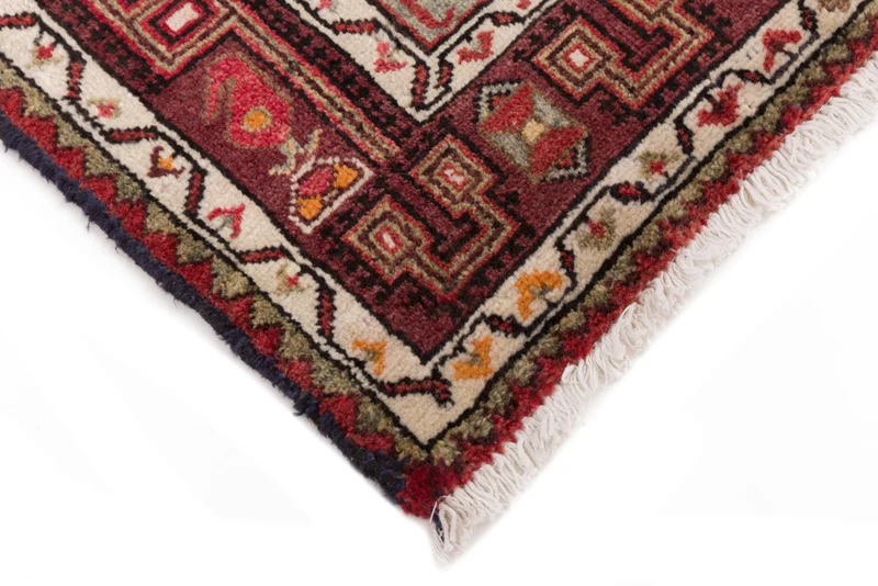 Perserteppich - Nomadic - 100 x 155 cm - dunkelrot