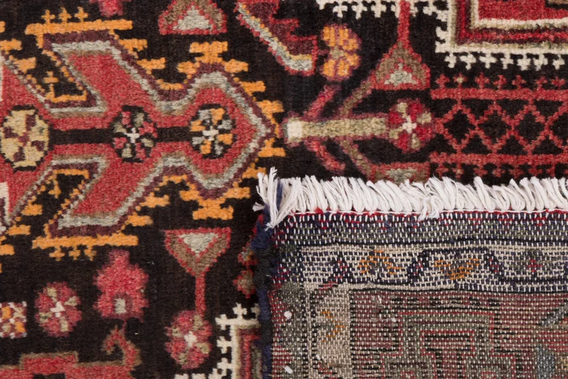 Perserteppich - Nomadic - 100 x 155 cm - dunkelrot