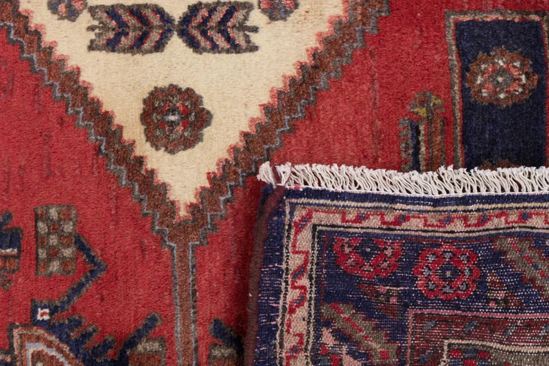 Perserteppich - Nomadic - 107 x 145 cm - mehrfarbig