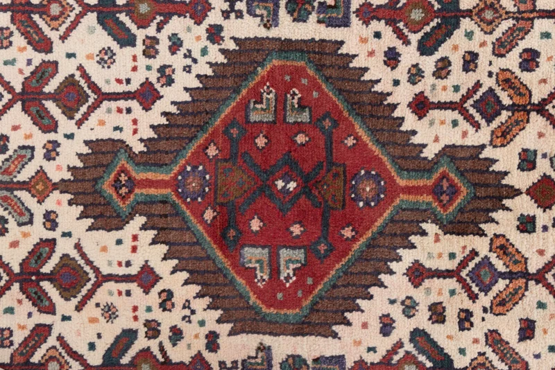 Perserteppich - Nomadic - 100 x 160 cm - hellrot