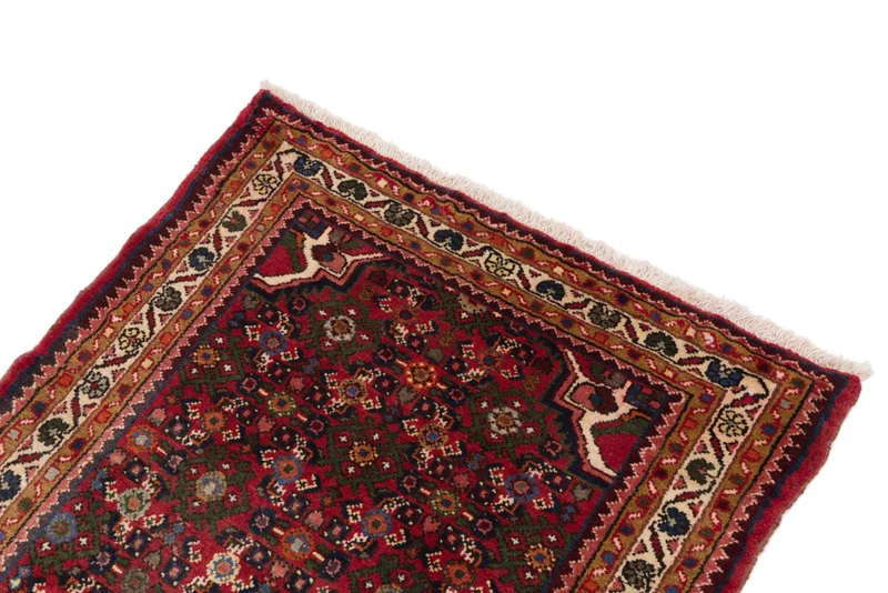 Perserteppich - Nomadic - 95 x 157 cm - dunkelrot