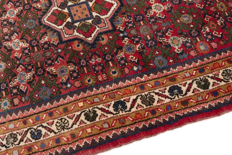 Perserteppich - Nomadic - 95 x 157 cm - dunkelrot