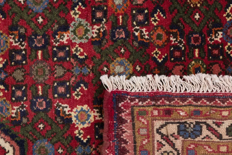 Perserteppich - Nomadic - 95 x 157 cm - dunkelrot
