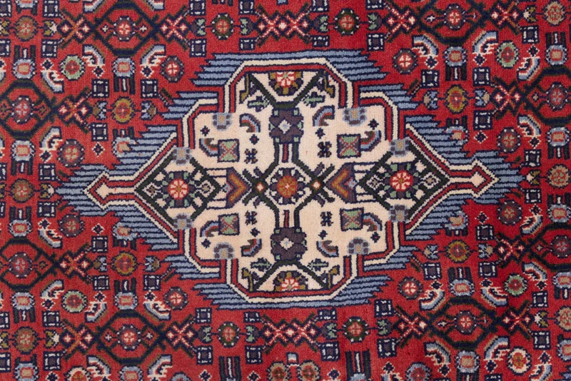 Perserteppich - Nomadic - 105 x 165 cm - dunkelrot