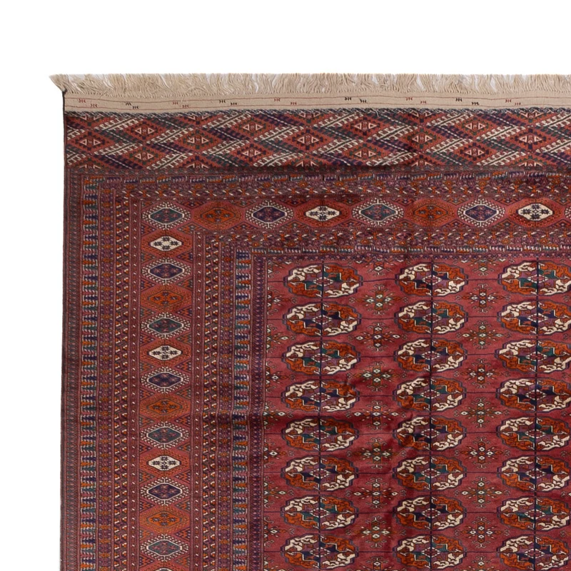 Afghan Teppich - Buchara - 340 x 450 cm - rot