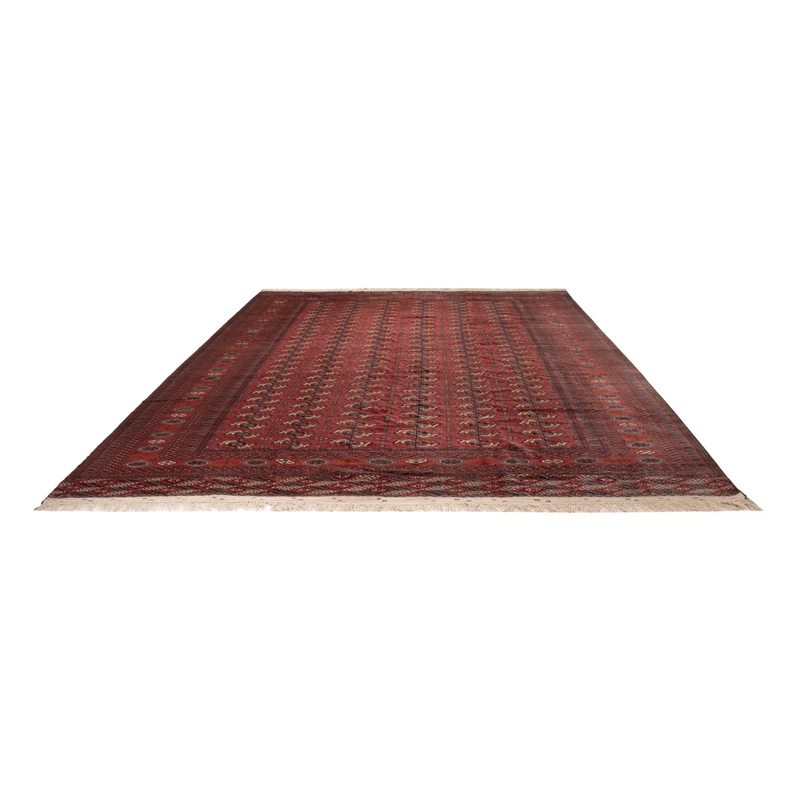 Afghan Teppich - Buchara - 340 x 450 cm - rot