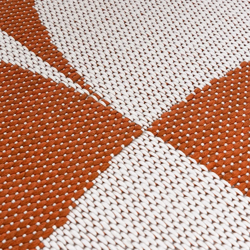 In- & Outdoor Teppich - Summer Shapes Terracotta
