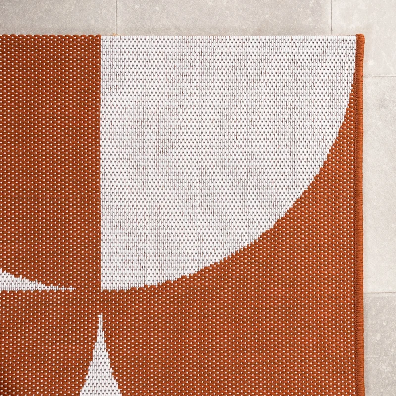 In- & Outdoor Teppich - Summer Shapes Terracotta