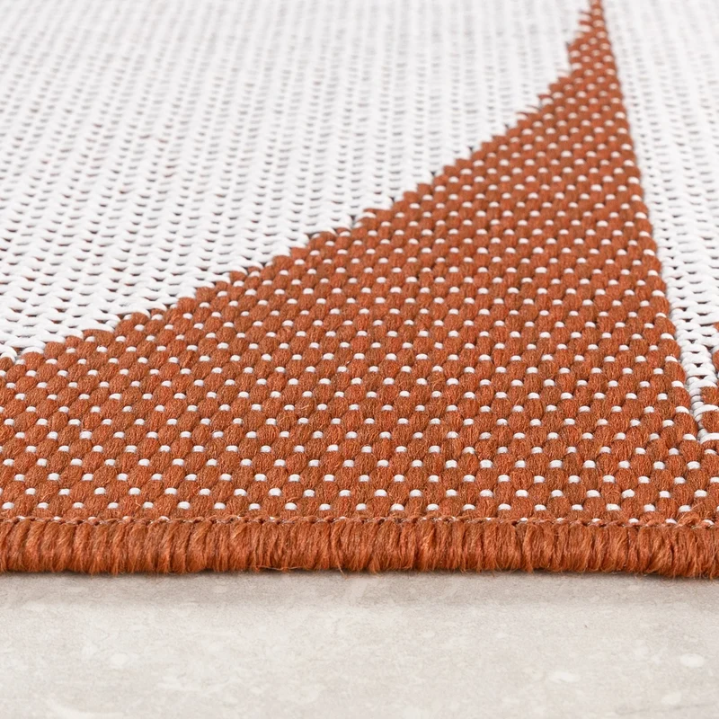 In- & Outdoor Teppich - Summer Shapes Terracotta