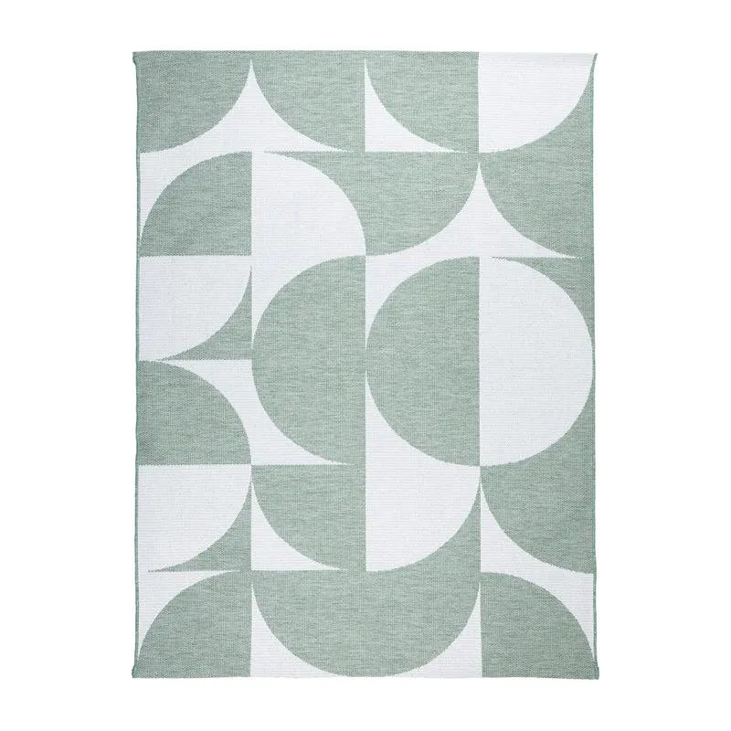 In- & Outdoor Teppich - Summer Shapes Grün