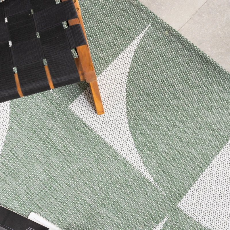 In- & Outdoor Teppich - Summer Shapes Grün
