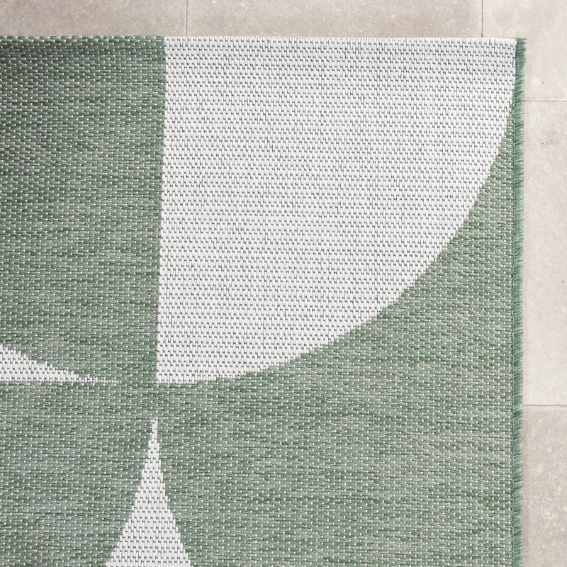In- & Outdoor Teppich - Summer Shapes Grün