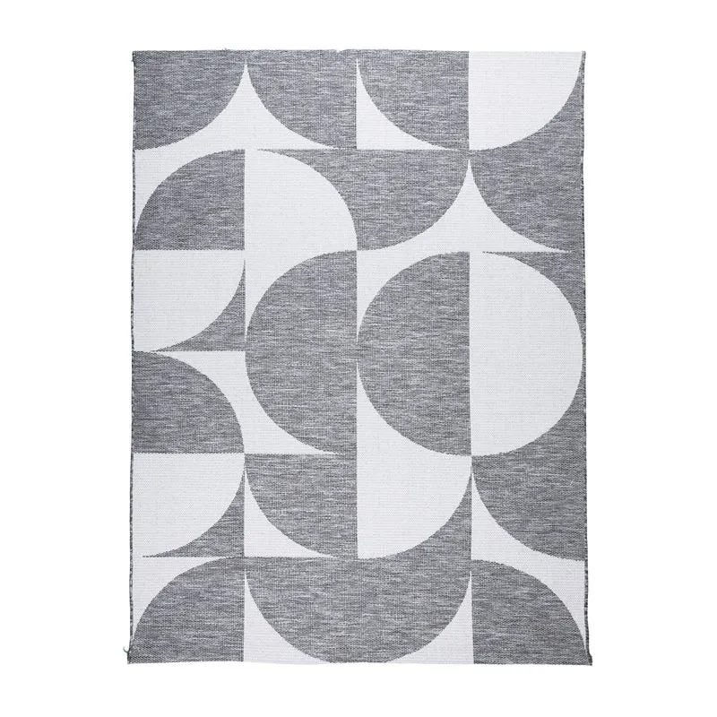 In- & Outdoor Teppich - Summer Shapes Grau