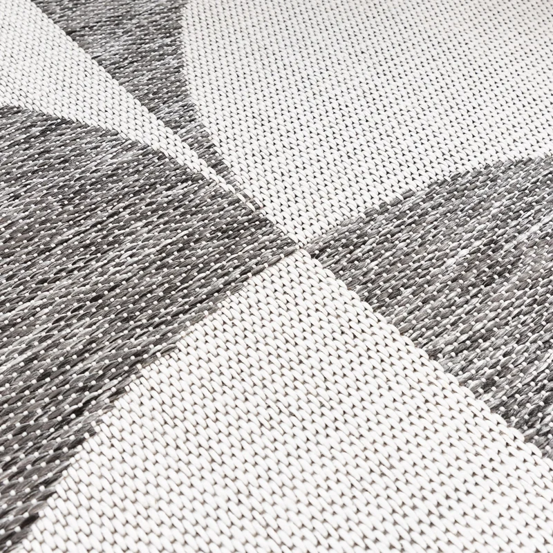 In- & Outdoor Teppich - Summer Shapes Grau