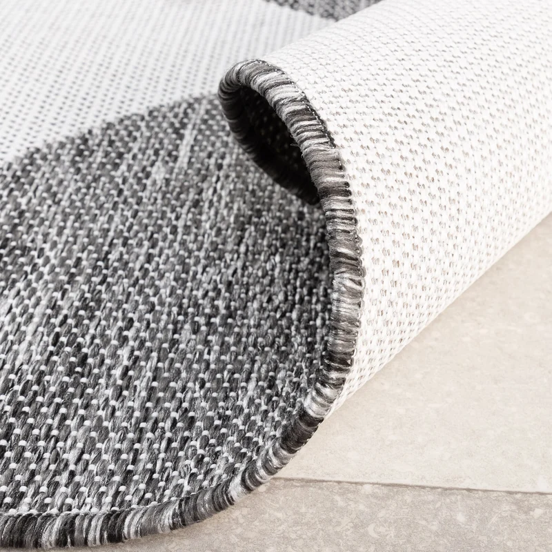 In- & Outdoor Teppich - Summer Shapes Grau