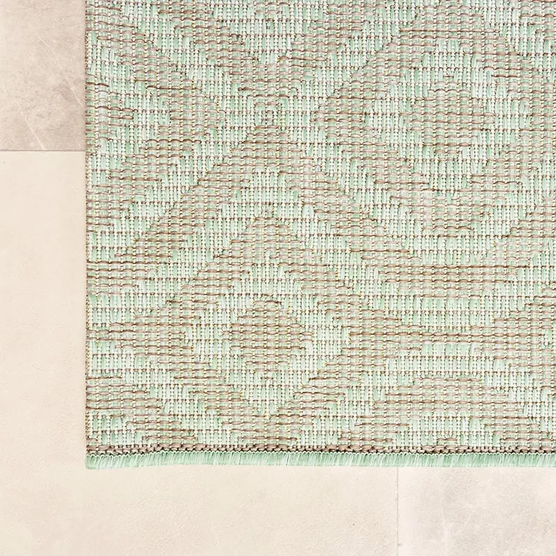 In- & Outdoor Teppich - Summer Retro Mint