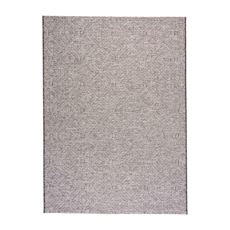 In- & Outdoor Teppich - Summer Retro Grau