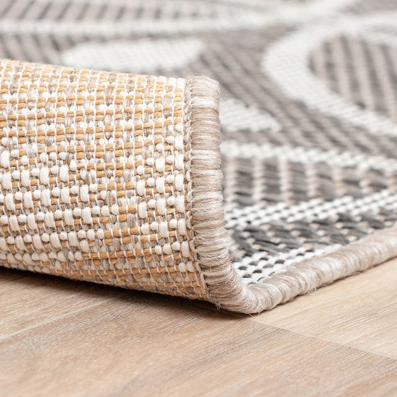 In- & Outdoor Teppich - Summer Pattern Grau