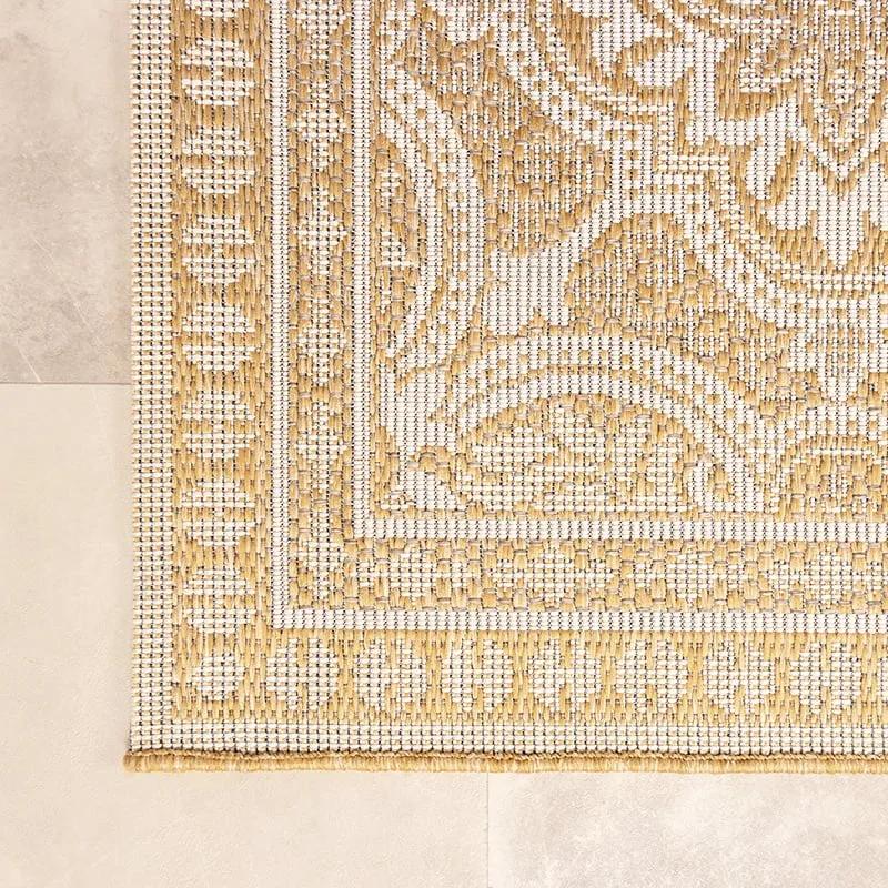 In- & Outdoor Teppich - Summer Oriental Gelb