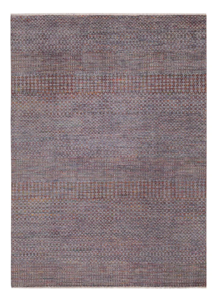 Designer Teppich 250x350cm - lila