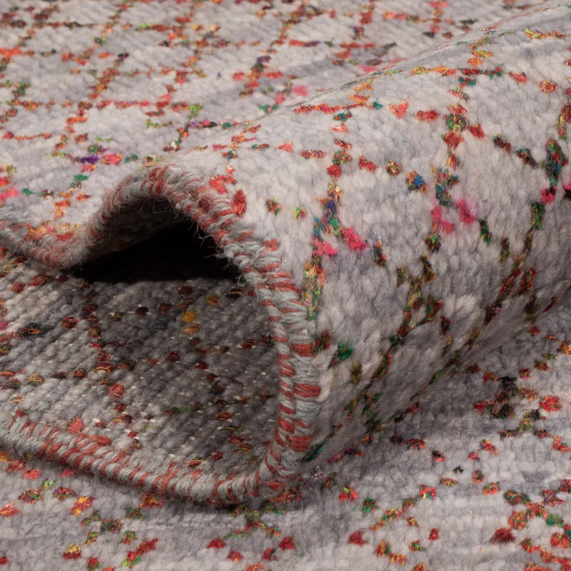 Designer Teppich 250x350cm - lila