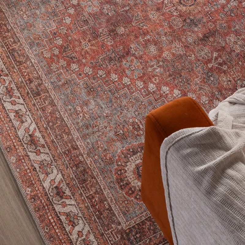 Orientteppich - Liva Medaillon Terrakotta