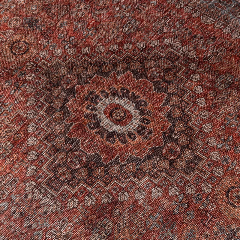 Orientteppich - Liva Medaillon Terrakotta