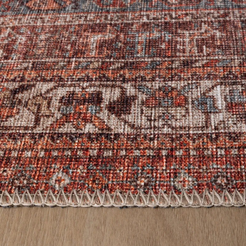 Orientteppich - Liva Medaillon Terrakotta